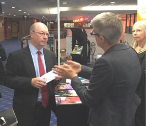 Alistair Burt, Minister for Social Care and Community met delegates ahead of his NCAS debut speech