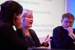 Dr Geraldine Strathdee in conversation with Paul Farmer of Mind and Naomi Good, National Survivor User Network (NSUN) 