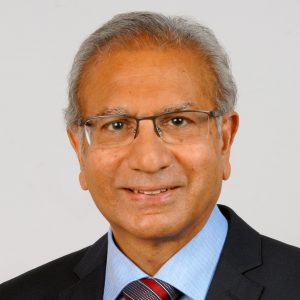 Professor Emeritus Sam H Ahmedzai - head and shoulders portrait