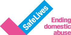 Logo: Safe Lives Ending domestic abuse