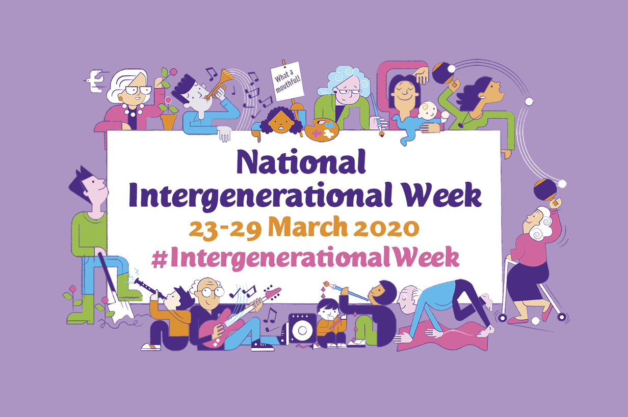 National Intergenerational Week 2020 poster