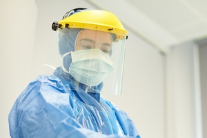 PPE health and care worker