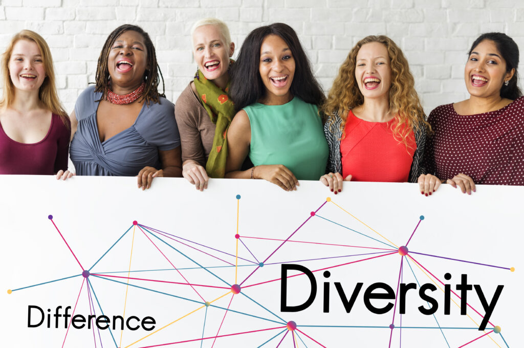 Diverse women of colour