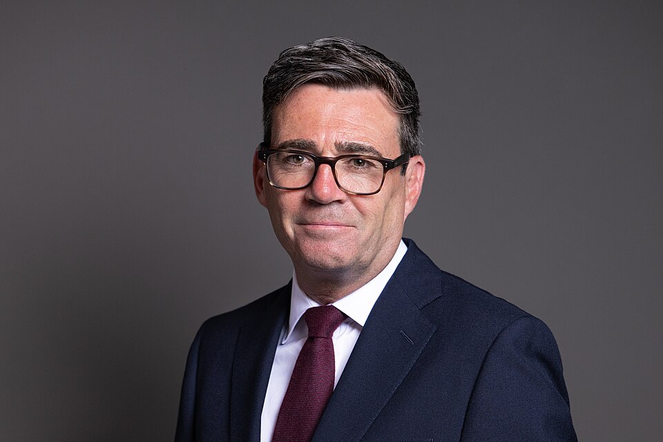 Official portrait of Andy Burnham